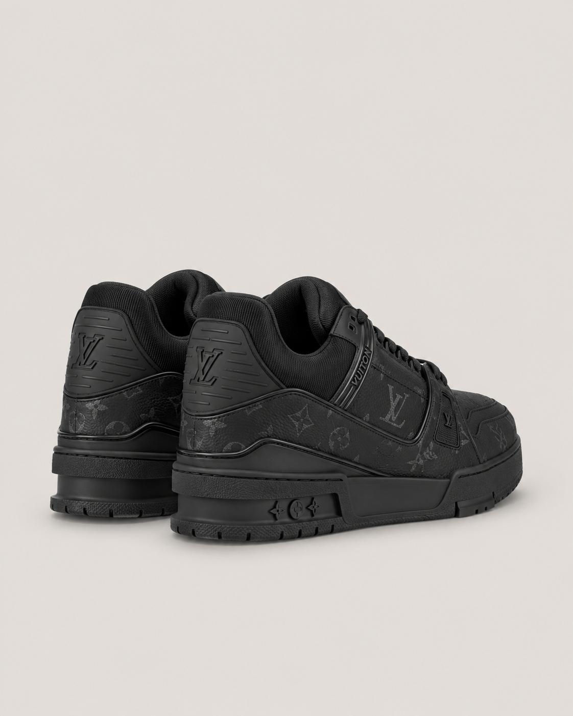 LOUIS VUITTON LV TRAINER SNEAKER GRAPHITE