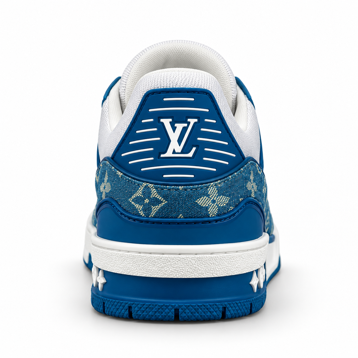 LOUIS VUITTON TRAINER BEIGE MONOGRAM FLOWER