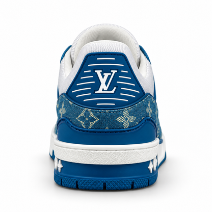 LOUIS VUITTON TRAINER BEIGE MONOGRAM FLOWER